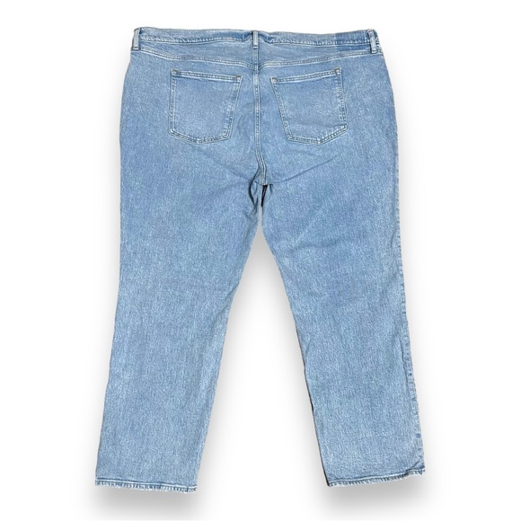 Abercrombie & Fitch Ultra High Rise 90s Straight Jean Size 37 Regular - Picture 3 of 8